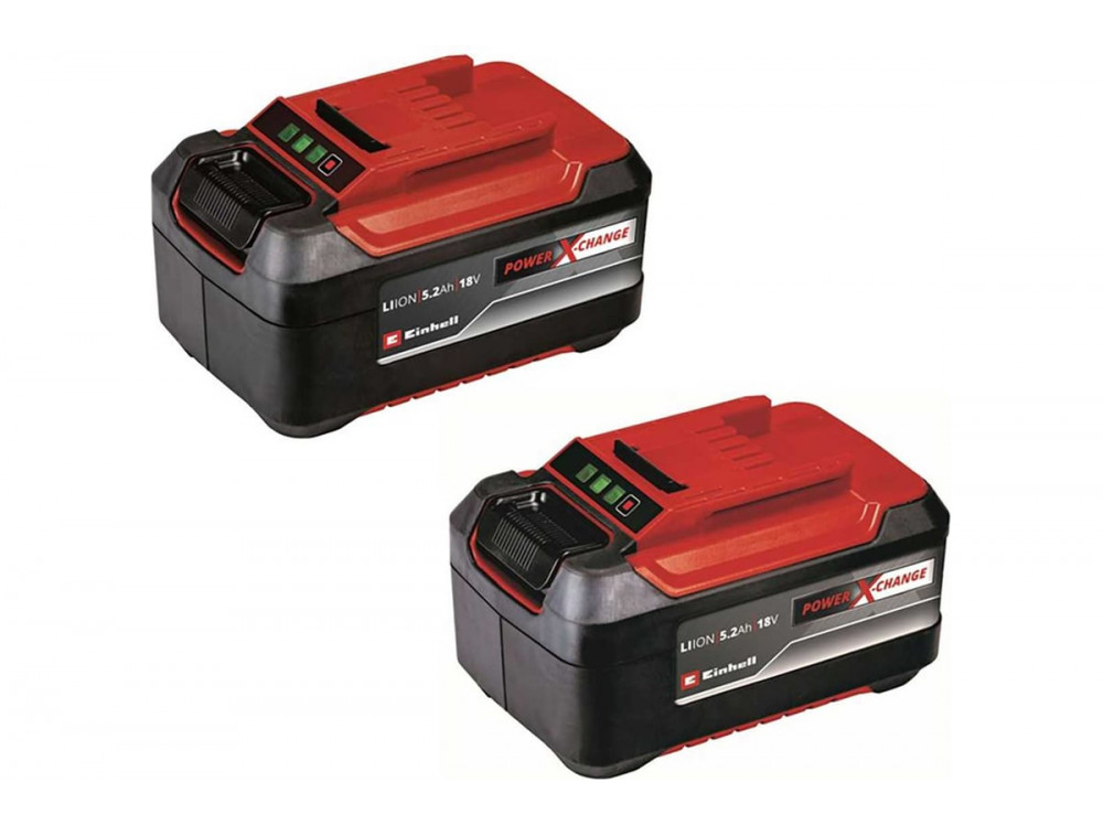 Дрель аккумуляторная ударная Einhell PXC TP-CD 18/120 Li-i BL, 2 АКБ Х 5.2 Ач + ЗУ + кейс