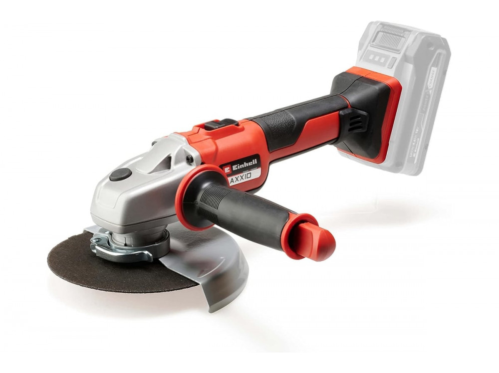Шлифмашина угловая аккумуляторная + акк + ЗУ Einhell PXC TE-AG AXXIO 18/150 Li BL