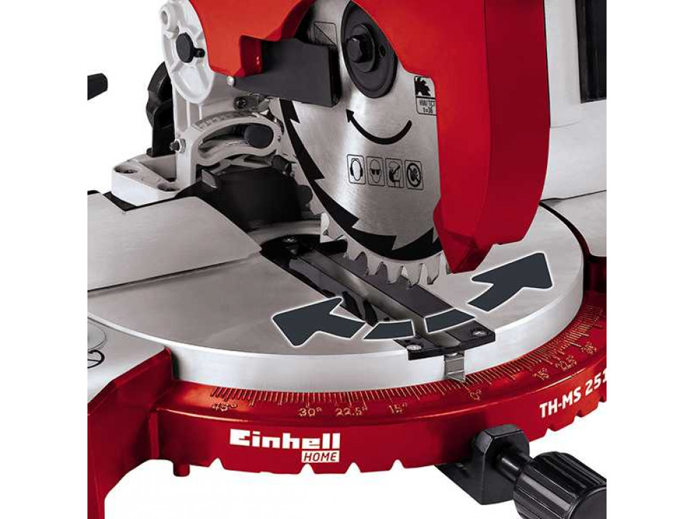 Пила торцовочная с площадкой Einhell TC-MS 2513 T