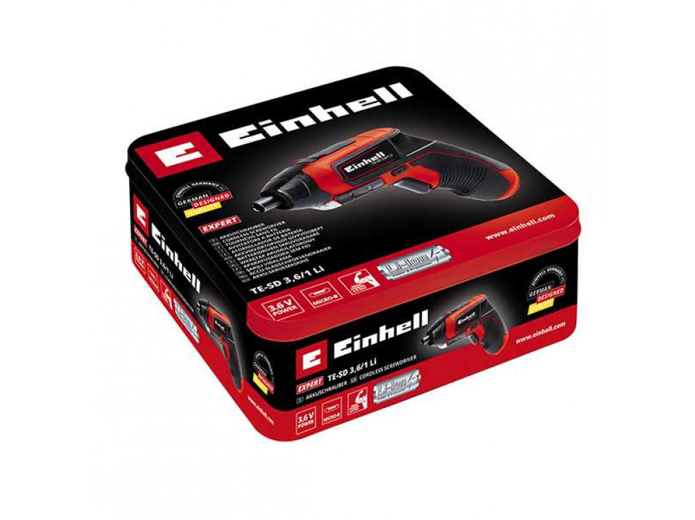 Отвертка аккумуляторная Einhell TE-SD 3,6/1 Li