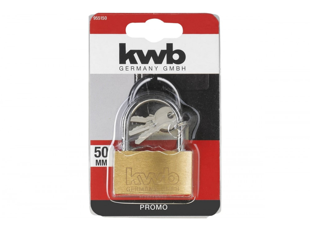 Навесной замок (50 мм) KWB 955150 Навесной замок (50 мм) KWB 955150