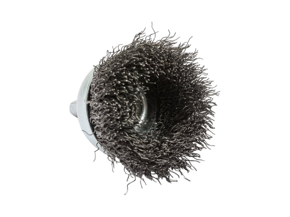 Щетка чашечная (50 мм; хвостовик 6 мм; грубая) KWB 6062-33