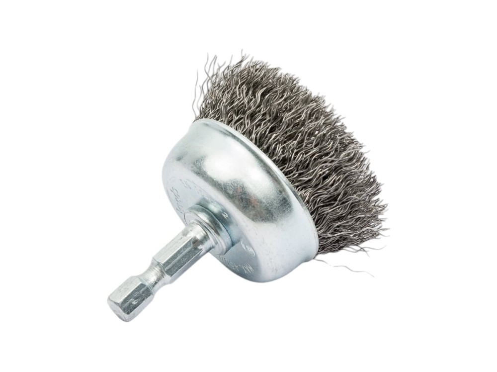 Щетка чашечная (50 мм; хвостовик 6 мм; грубая) KWB 6062-33