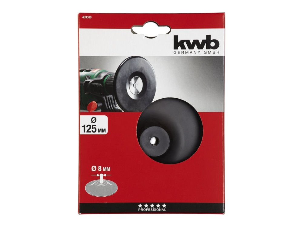 Тарелка опорная для дрели 125 мм KWB 483500