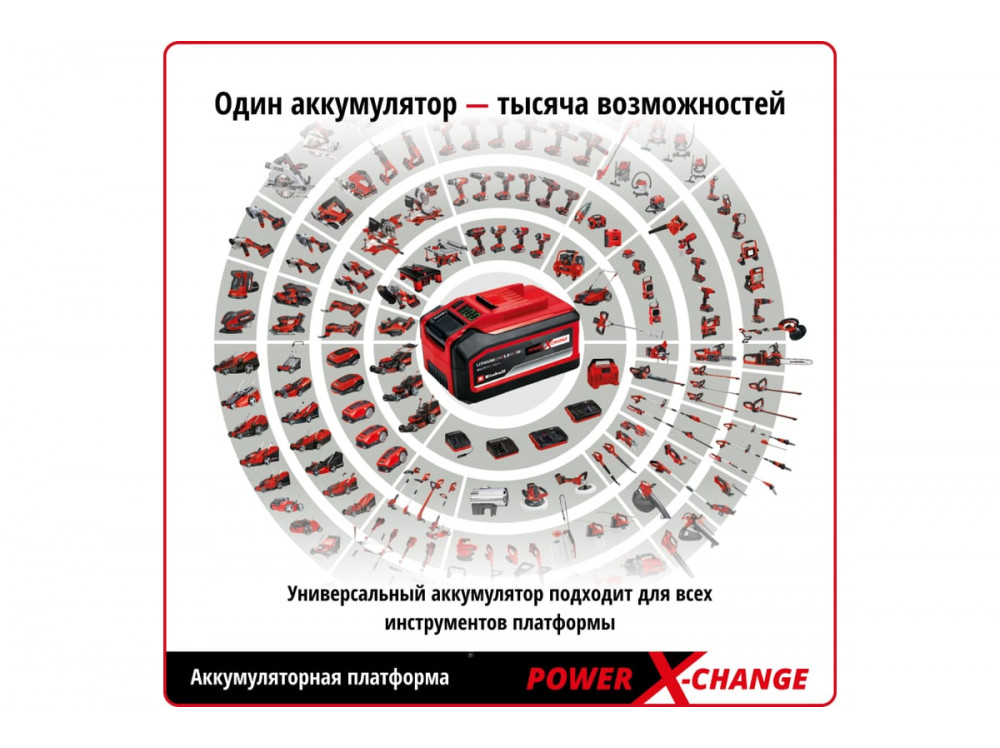 Газонокосилка аккумуляторная Einhell PXC GE-CM 18/30 Li (1x3,0Ah) Газонокосилка аккумуляторная Einhell PXC GE-CM 18/30 Li (1x3,0Ah)