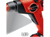 Перфоратор аккумуляторный Einhell PXC TE-HD 18/12 Li-Solo