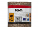 Бумага шлифовальная в рулоне (5 м, 93 мм) KWB К40 847734