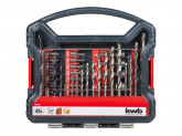 Набор бит, сверл, головок (41 предмет, кейс) KWB 109104