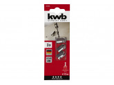 Набор зенкеров 4, 5, 6 мм, 3 предмета kwb 513050