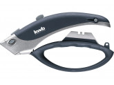 Нож (С-образная рукоятка, трапециевидные лезвия 60х19мм) KWB 13400