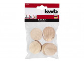Деревянная пробка (8 шт., 40 мм) KWB 0321-40