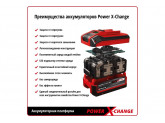 Аккумуляторная газонокосилка Einhell PXC GE-HM 18/38 Li-Solo 3414200