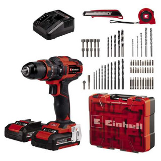 Дрель-шуруповёрт аккумуляторная Einhell PXC TE-CD 18/40 Li-i +64 (2x2,0Ah)