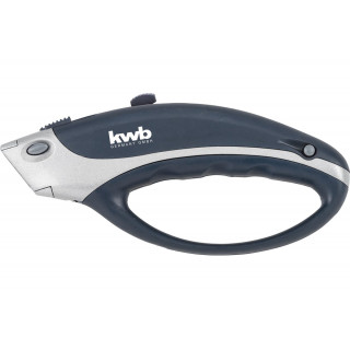 Нож (С-образная рукоятка, трапециевидные лезвия 60х19мм) KWB 13400