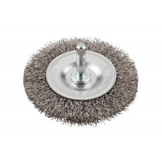 Щетка плоская (100 мм; хвостовик 6 мм; тонкая) KWB 6074-10