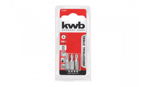 Бита (25 мм) KWB INDUSTRY PH1 121001