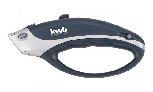Нож (С-образная рукоятка, трапециевидные лезвия 60х19мм) KWB 13400