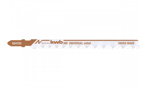 Пилка для лобзика по дереву и металлу 1шт KWB Easy Cut HM S20 624720