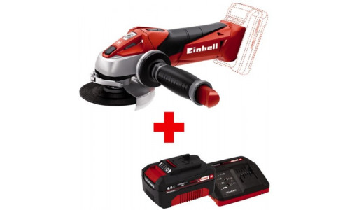 Угловая шлифмашина аккумуляторная Einhell PXC TE-AG 18/115 Li 