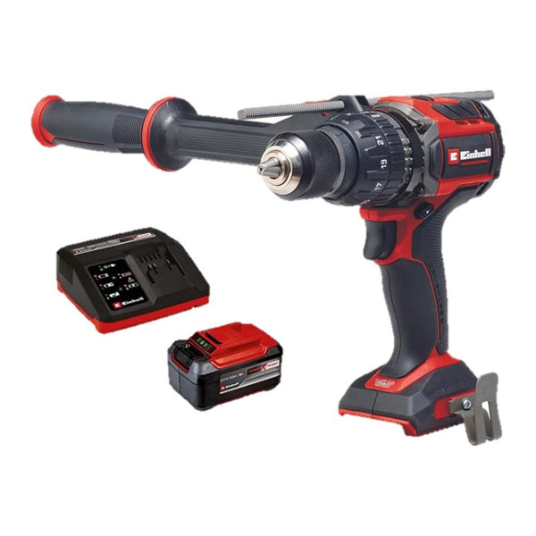 Дрель аккумуляторная ударная Einhell PXC TP-CD 18/120 Li-i BL, АКБ 5,2 А*ч + ЗУ