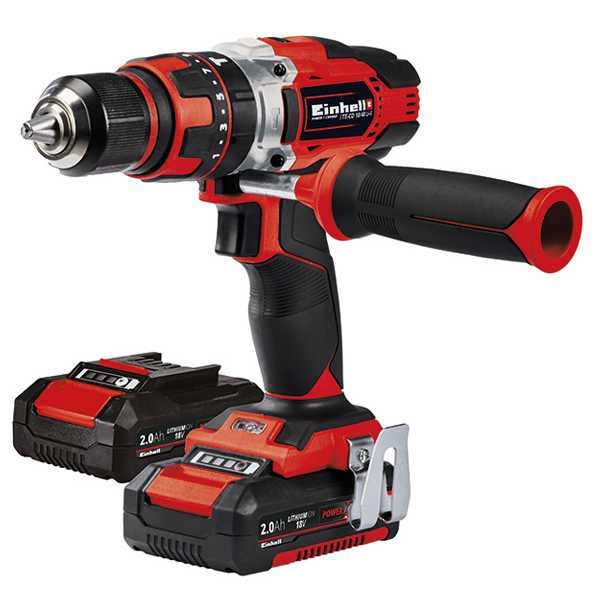 Дрель-шуруповёрт аккумуляторная ударная Einhell PXC TE-CD 18/48 Li-i (2x2,0Ah)