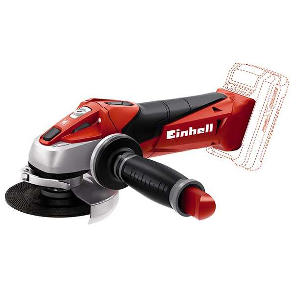 Шлифмашина угловая аккумуляторная Einhell PXC TE-AG 18/115 Li-Solo