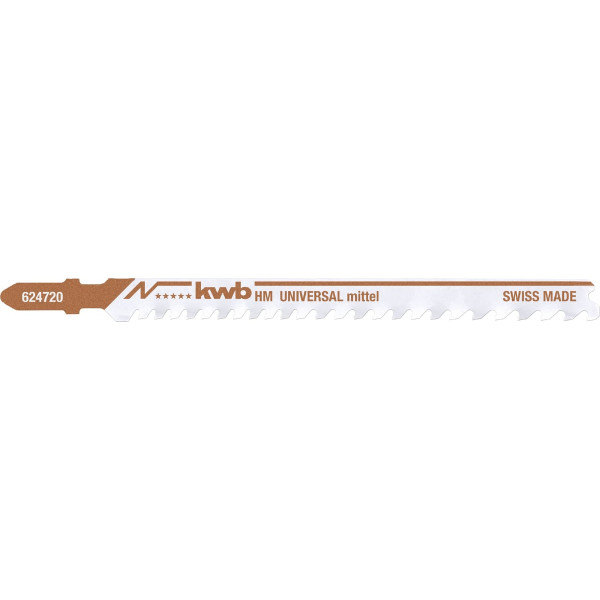 Пилка для лобзика по дереву и металлу 1шт KWB Easy Cut HM S20 624720